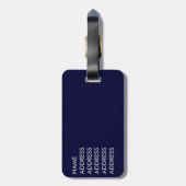 Buick 1950 Super Aight Gepäckanhänger (Rückseite vertikal)