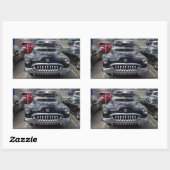 Buick 1950 Super Aight Rechteckiger Aufkleber (Blatt)