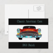 Buick 1953 Postkarte (Vorne/Hinten)
