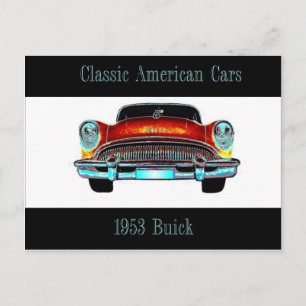 Buick 1953 Postkarte