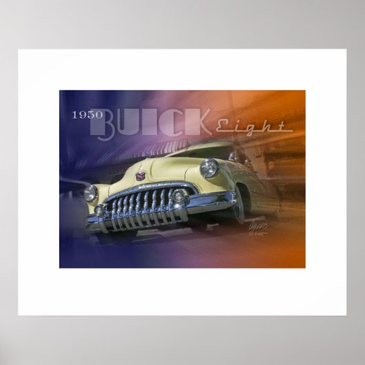 Buick Aight 1950 Poster (Vorne)