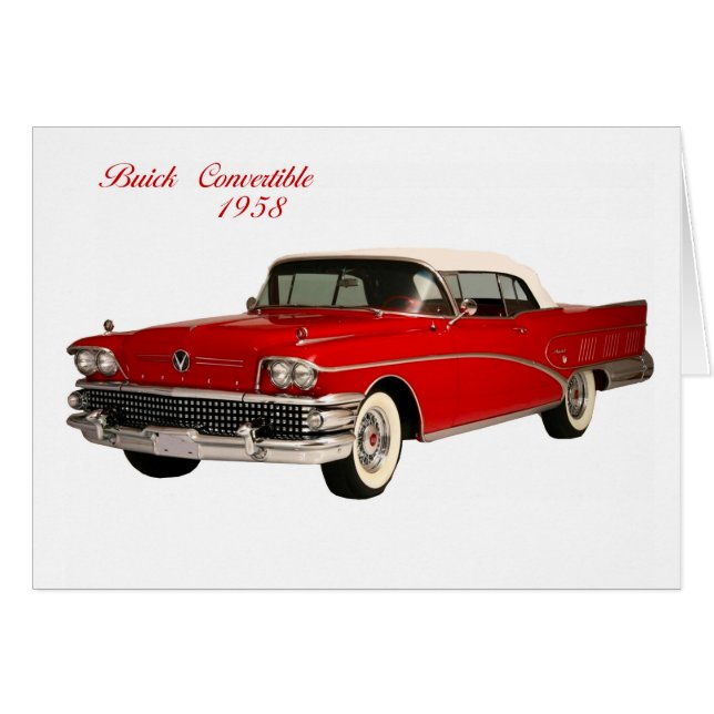 Buick Convertible 1958 (Vorderseite (Horizontal))