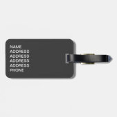 Buick Dynaflow Gepäckanhänger (Rückseite horizontal)