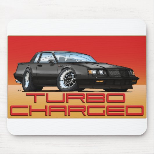 BUICK_GN_TURBO MOUSEPAD (Vorne)