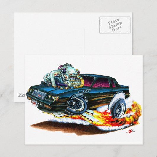 Buick GNX 1987 Postkarte (Vorne/Hinten)