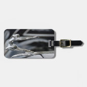 Buick-Göttin-Hauben-Verzierung 1934 Gepäckanhänger (Vorderseite horizontal)