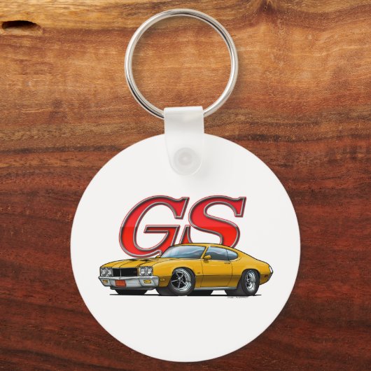 Buick GS_gold Schlüsselanhänger (Vorderseite)