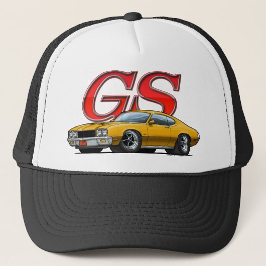 Buick GS_gold Truckerkappe (Vorderseite)