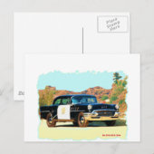 Buick Hwy Patrol Postkarte (Vorne/Hinten)