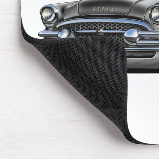 Buick-Jahrhundert-Schwarz-Auto Mousepad (Ecke)