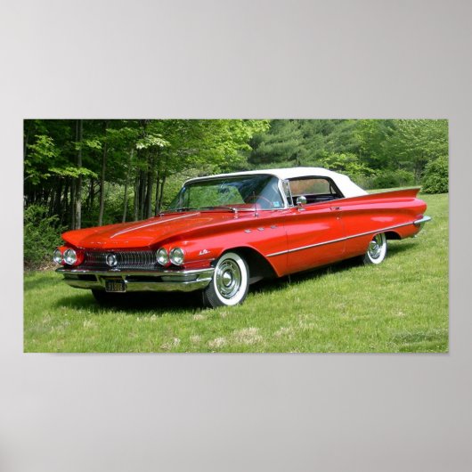 Buick LeSabre Convertible 1960 Poster (Vorne)