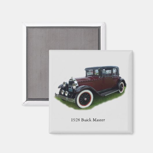 Buick Master Magnet 1928 (Vorderseite/Rückseite)