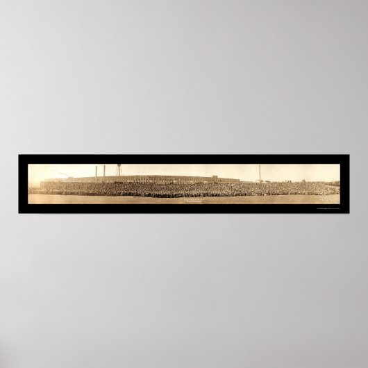 Buick Motor Employees Foto 1913 Poster (Vorne)