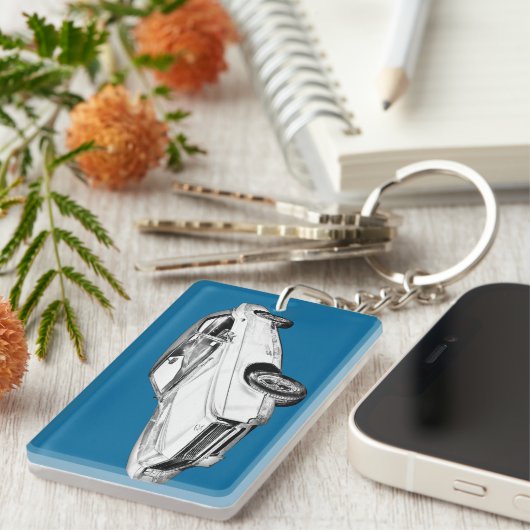 Buick- Rivieraillustration 1967 Schlüsselanhänger (Vorderseite rechts)