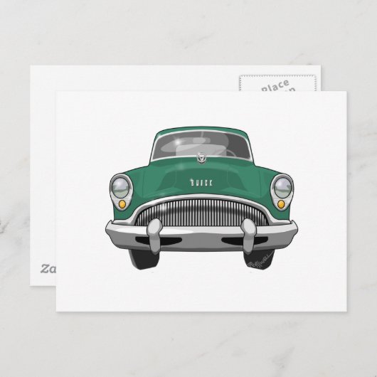 Buick Roadmaster 1954 Postkarte (Vorne/Hinten)