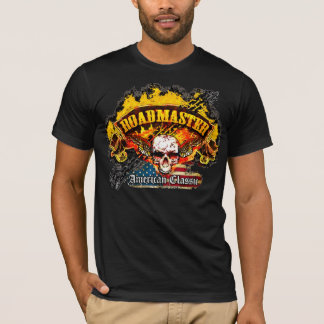 Buick Roadmaster - Burnout-Fahnen-Schädel - T-Shirt
