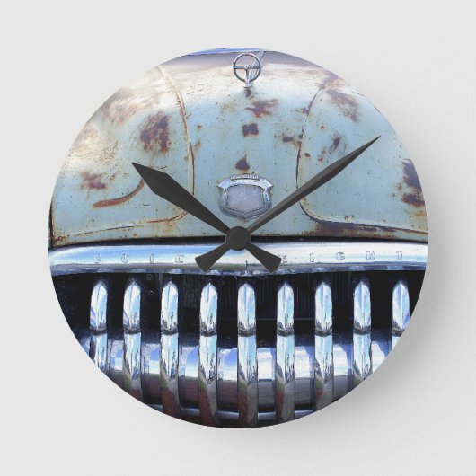 Buick Runde Wanduhr (Vorderseite)