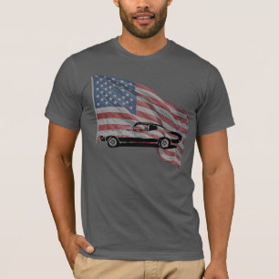 Buick Skylark mit American Flag T-Shirt