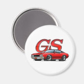 BuickGS_RedVB Magnet (Vorderseite/Rückseite)