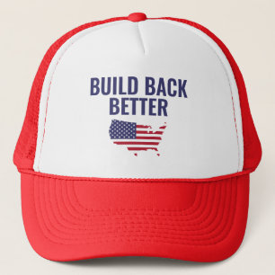 Build Back Better Trucker Hat Truckerkappe