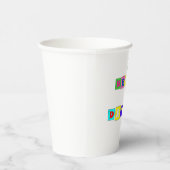 BUILD BEAUTY DAILY Paper cup Pappbecher (Rechts)