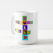 Build Beayty Daily Mug Kaffeetasse (Vorderseite Links)