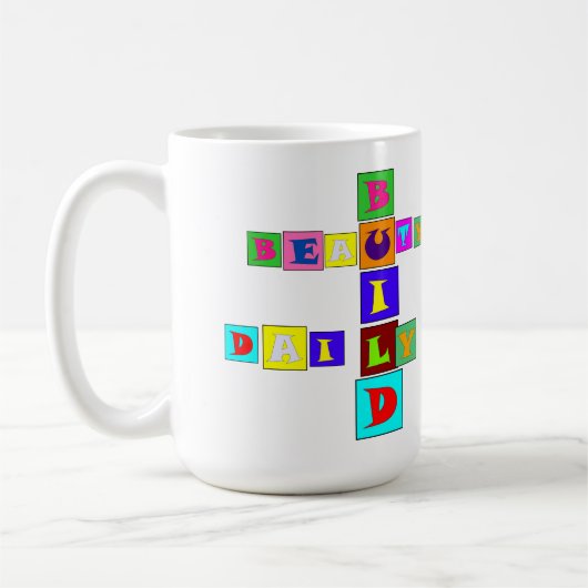 Build Beayty Daily Mug Kaffeetasse (Links)