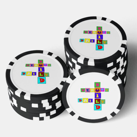Build Beayty Daily Pokerchips (Stapel)