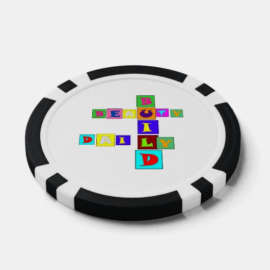 Build Beayty Daily Pokerchips (Einzeln)