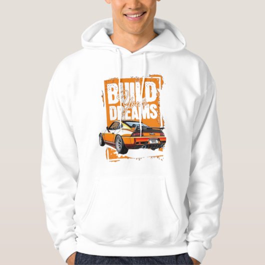 Build Dreams – Driven to Succeed Pullover Hoodie (Vorderseite)
