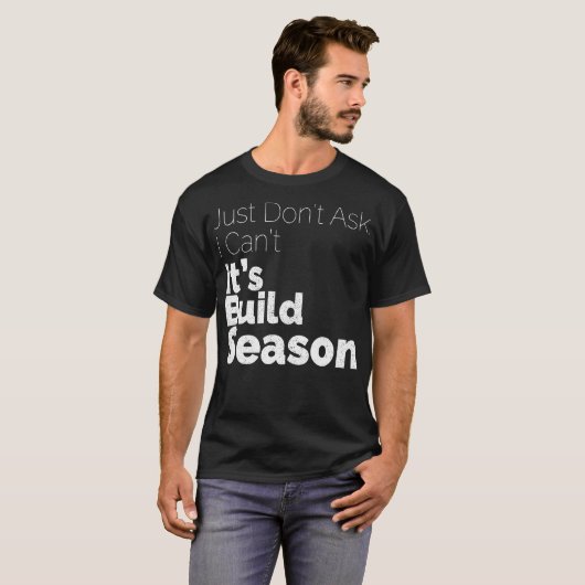 Build Season Robotics T-Shirt (Vorne ganz)