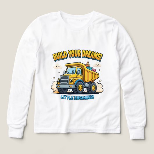 Build Your Dreams! Little Engineer - Personalized (Design Vorderseite)