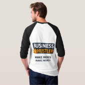 Build Your Empire Entrepreneur Motivation T-Shirt  (Schwarz voll)
