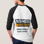 Build Your Empire Entrepreneur Motivation T-Shirt  (Rückseite)