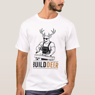 Builddeer – Lustiger Hirschbauer-Wortwitz T-Shirt