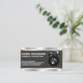 Builder Construction | General Contractor Tools Visitenkarte (Stehend Vorderseite)