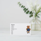 builderbull kapabull zuverlässig einsetzbar etc. visitenkarte (Stehend Vorderseite)