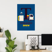 Builders Brew Tea Poster by Spencer Wilson (Heimbüro)