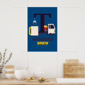 Builders Brew Tea Poster by Spencer Wilson (Küche)