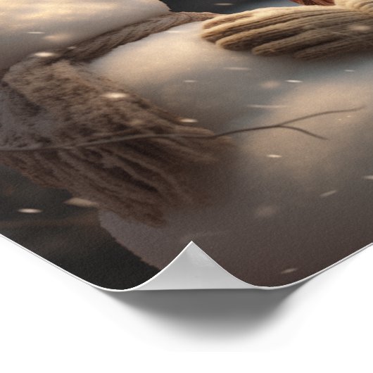 Building a Snowman Poster (Ecke)