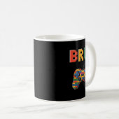 Building Blocks Bruh Gaming Gamer Boys Brick Maste Kaffeetasse (VorderseiteRechts)