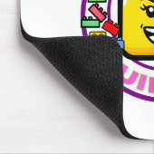 Building Brick Birthday Builder Blocks Bricks Figu Mousepad (Ecke)