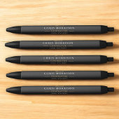 Building Construction Black Gold Kugelschreiber