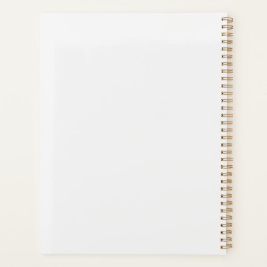 Building Construction White Gold Project Planer (Rückseite)