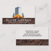 Building Development | Construction Real Estate Visitenkarte (Vorne/Hinten)