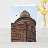 Building in Fort Madison, Iowa Karte (Gelbe Blume)