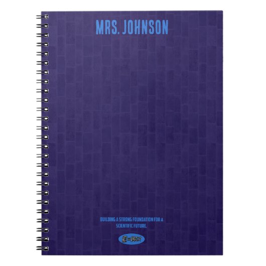 Building Strong Foundation For Scientific Future Notizblock (Vorderseite)