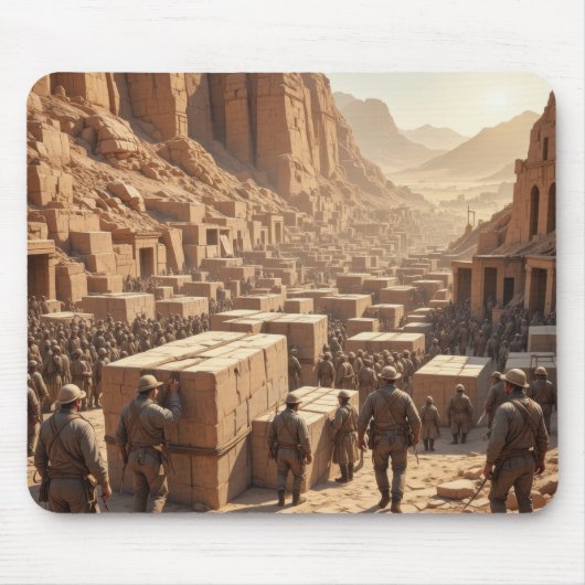 Building the Pyramids Mousepad (Vorne)