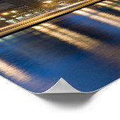 Buildings along the downtown Chicago lakefront Poster (Ecke)