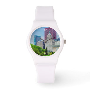 Buildings In Chicago Armbanduhr